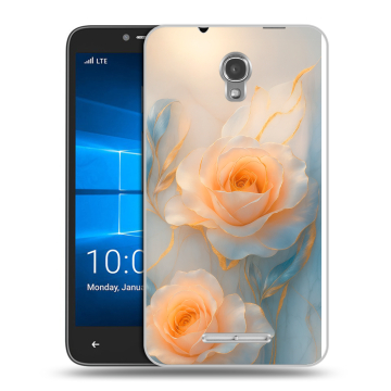 Пластиковый чехол на Alcatel OneTouch Pixi First с принтом Женский Пластиковый чехол на Alcatel OneTouch Pixi First с принтом Женский