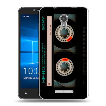 Пластиковый чехол на Alcatel OneTouch Pixi First с принтом Кассета Пластиковый чехол на Alcatel OneTouch Pixi First с принтом Кассета