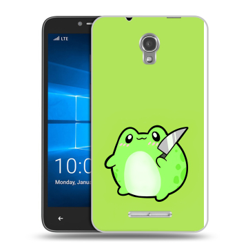 Пластиковый чехол на Alcatel OneTouch Pixi First с принтом Лягушенок Пластиковый чехол на Alcatel OneTouch Pixi First с принтом Лягушенок