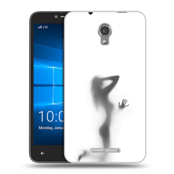 Пластиковый чехол на Alcatel OneTouch Pixi First с принтом Силуэт Пластиковый чехол на Alcatel OneTouch Pixi First с принтом Силуэт