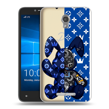 Пластиковый чехол на Alcatel OneTouch Pixi First с принтом Луи робот Пластиковый чехол на Alcatel OneTouch Pixi First с принтом Луи робот