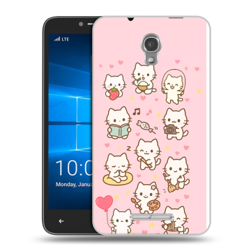 Пластиковый чехол на Alcatel OneTouch Pixi First с принтом Hello Kitty Хелоу Кити Пластиковый чехол на Alcatel OneTouch Pixi First с принтом Hello Kitty Хелоу Кити