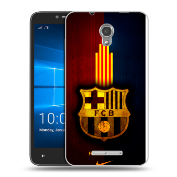 Пластиковый чехол на Alcatel OneTouch Pixi First с принтом Барселона Barcelona Пластиковый чехол на Alcatel OneTouch Pixi First с принтом Барселона Barcelona