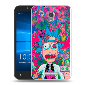 Пластиковый чехол на Alcatel OneTouch Pixi First с принтом Рик и Морти Rick Morty Пластиковый чехол на Alcatel OneTouch Pixi First с принтом Рик и Морти Rick Morty