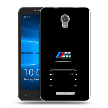 Пластиковый чехол на Alcatel OneTouch Pixi First с принтом БМВ BMW