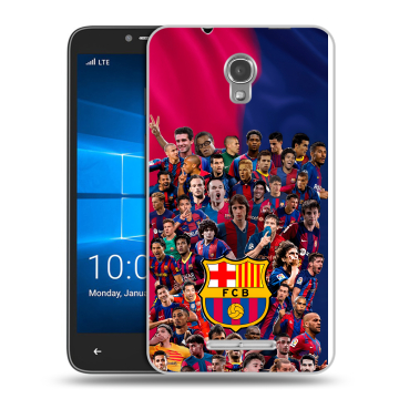 Пластиковый чехол на Alcatel OneTouch Pixi First с принтом Барселона Barcelona Пластиковый чехол на Alcatel OneTouch Pixi First с принтом Барселона Barcelona