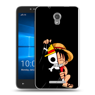Пластиковый чехол на Alcatel OneTouch Pixi First с принтом One Piece Ван Пис