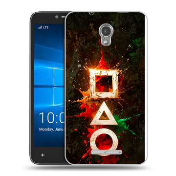 Пластиковый чехол на Alcatel OneTouch Pixi First с принтом Squid Game Игра кальмара Пластиковый чехол на Alcatel OneTouch Pixi First с принтом Squid Game Игра кальмара