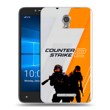 Пластиковый чехол на Alcatel OneTouch Pixi First с принтом Counter Strike Пластиковый чехол на Alcatel OneTouch Pixi First с принтом Counter Strike