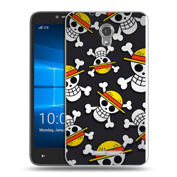Пластиковый чехол на Alcatel OneTouch Pixi First с принтом One Piece Ван Пис