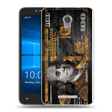 Пластиковый чехол на Alcatel OneTouch Pixi First с принтом Доллар деньги Пластиковый чехол на Alcatel OneTouch Pixi First с принтом Доллар деньги