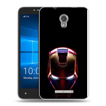 Пластиковый чехол на Alcatel OneTouch Pixi First с принтом IronMan Железный человек Пластиковый чехол на Alcatel OneTouch Pixi First с принтом IronMan Железный человек