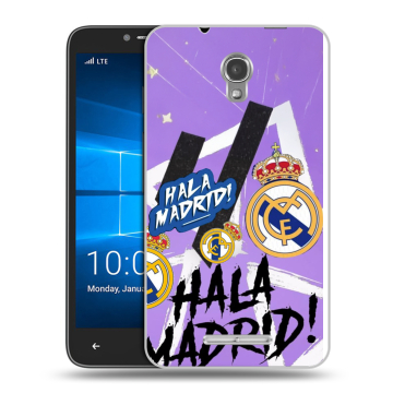 Пластиковый чехол на Alcatel OneTouch Pixi First с принтом Real Madrid Реал Мадрид Пластиковый чехол на Alcatel OneTouch Pixi First с принтом Real Madrid Реал Мадрид