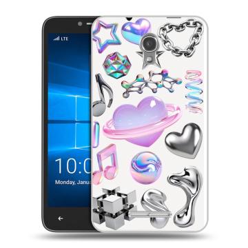 Пластиковый чехол на Alcatel OneTouch Pixi First с принтом Y2K Пластиковый чехол на Alcatel OneTouch Pixi First с принтом Y2K
