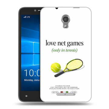 Пластиковый чехол на Alcatel OneTouch Pixi First с принтом для девочек