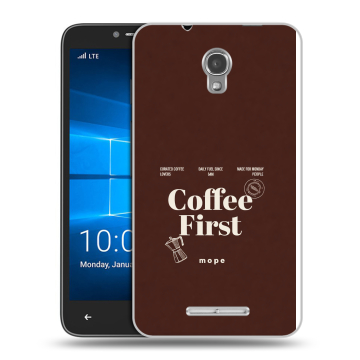 Пластиковый чехол на Alcatel OneTouch Pixi First с принтом женский Пластиковый чехол на Alcatel OneTouch Pixi First с принтом женский