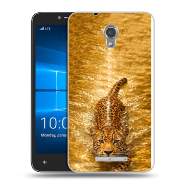 Пластиковый чехол на Alcatel OneTouch Pixi First с принтом женский Пластиковый чехол на Alcatel OneTouch Pixi First с принтом женский