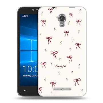 Пластиковый чехол на Alcatel OneTouch Pixi First с принтом для девочек