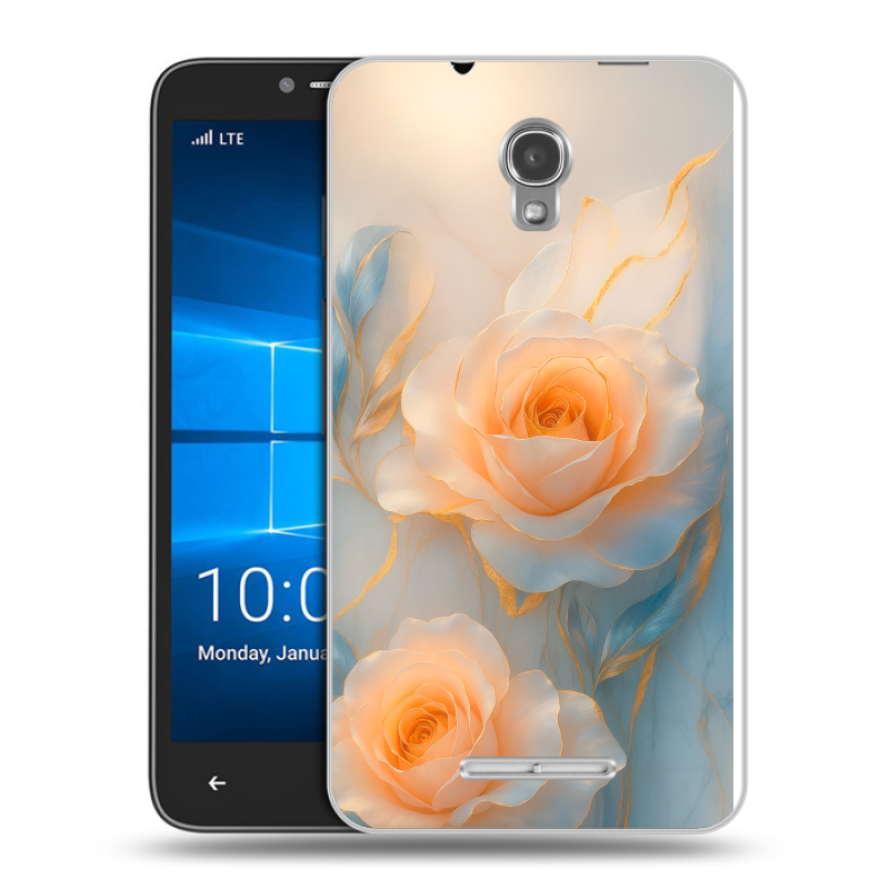 Пластиковый чехол на Alcatel OneTouch Pixi First с принтом Женский Пластиковый чехол на Alcatel OneTouch Pixi First с принтом Женский