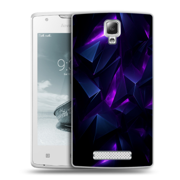 Пластиковый чехол на Lenovo A1000 с принтом Абстракиция Пластиковый чехол на Lenovo A1000 с принтом Абстракиция