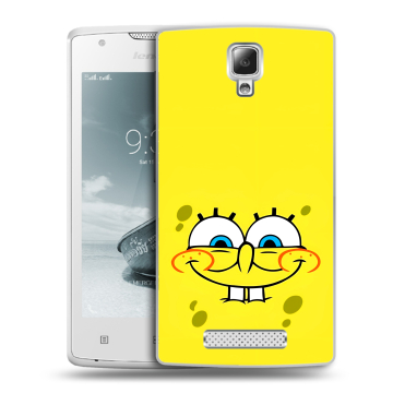 Пластиковый чехол на Lenovo A1000 с принтом спанчбоб спанч боб Пластиковый чехол на Lenovo A1000 с принтом спанчбоб спанч боб