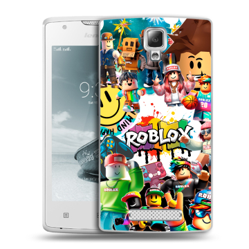 Пластиковый чехол на Lenovo A1000 с принтом Roblox Роблокс Пластиковый чехол на Lenovo A1000 с принтом Roblox Роблокс