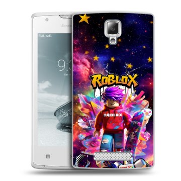 Пластиковый чехол на Lenovo A1000 с принтом Roblox Роблокс Пластиковый чехол на Lenovo A1000 с принтом Roblox Роблокс