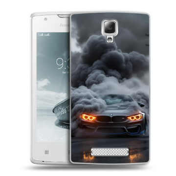 Пластиковый чехол на Lenovo A1000 с принтом BMW БМВ Пластиковый чехол на Lenovo A1000 с принтом BMW БМВ