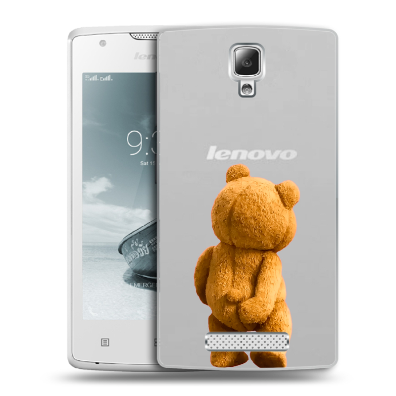 Пластиковый чехол на Lenovo A1000 с принтом Медведь Пластиковый чехол на Lenovo A1000 с принтом Медведь
