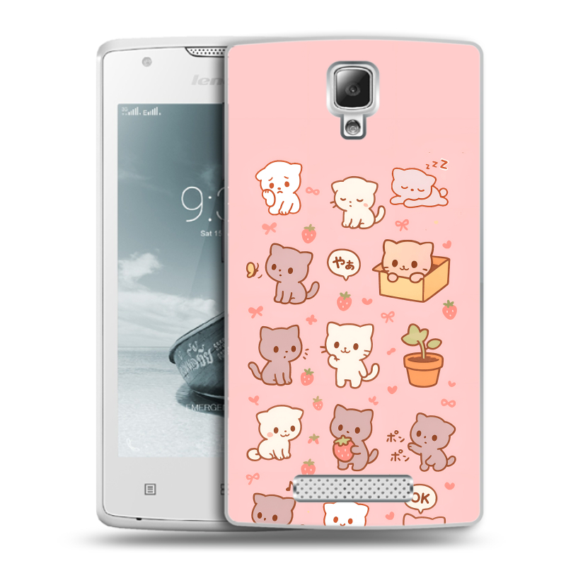 Пластиковый чехол на Lenovo A1000 с принтом Hello Kitty Хелоу Кити Пластиковый чехол на Lenovo A1000 с принтом Hello Kitty Хелоу Кити
