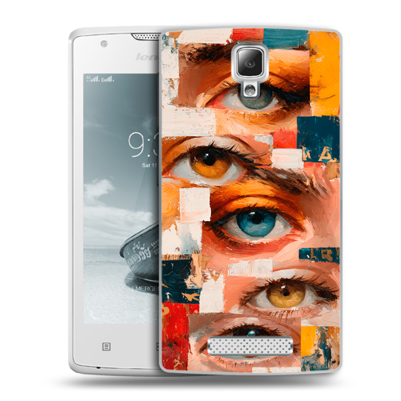 Пластиковый чехол на Lenovo A1000 с принтом Модный принт Пластиковый чехол на Lenovo A1000 с принтом Модный принт