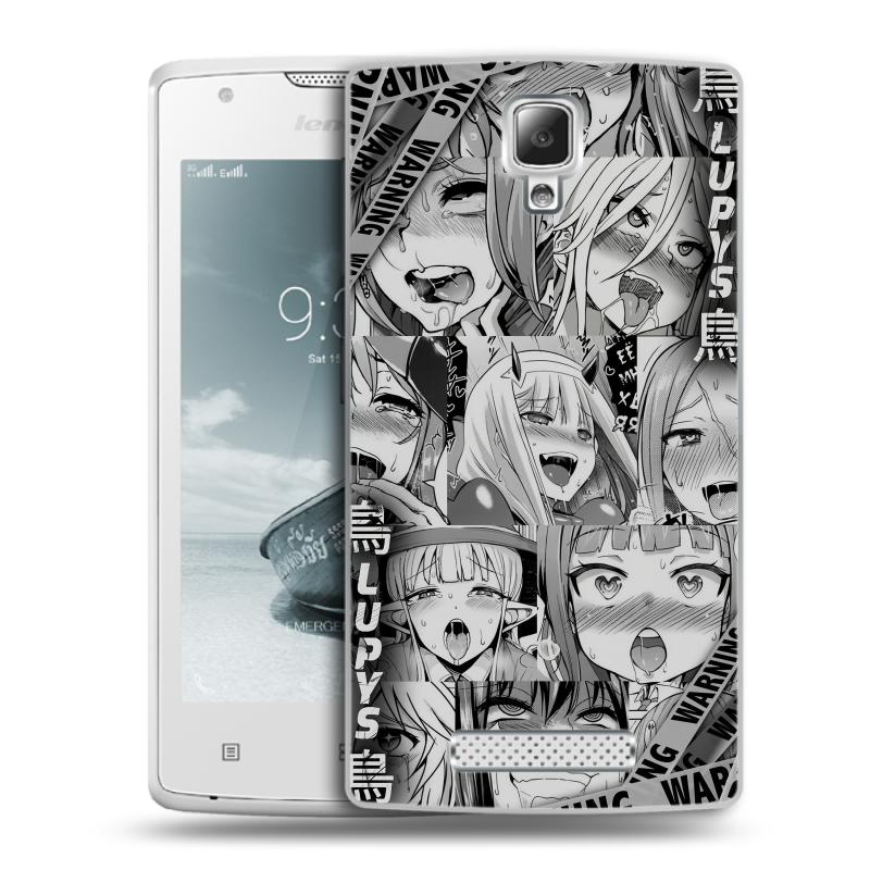 Пластиковый чехол на Lenovo A1000 с принтом Ahegao Ахегао Аниме Пластиковый чехол на Lenovo A1000 с принтом Ahegao Ахегао Аниме