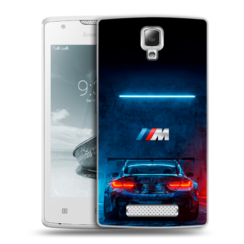 Пластиковый чехол на Lenovo A1000 с принтом BMW БМВ Пластиковый чехол на Lenovo A1000 с принтом BMW БМВ