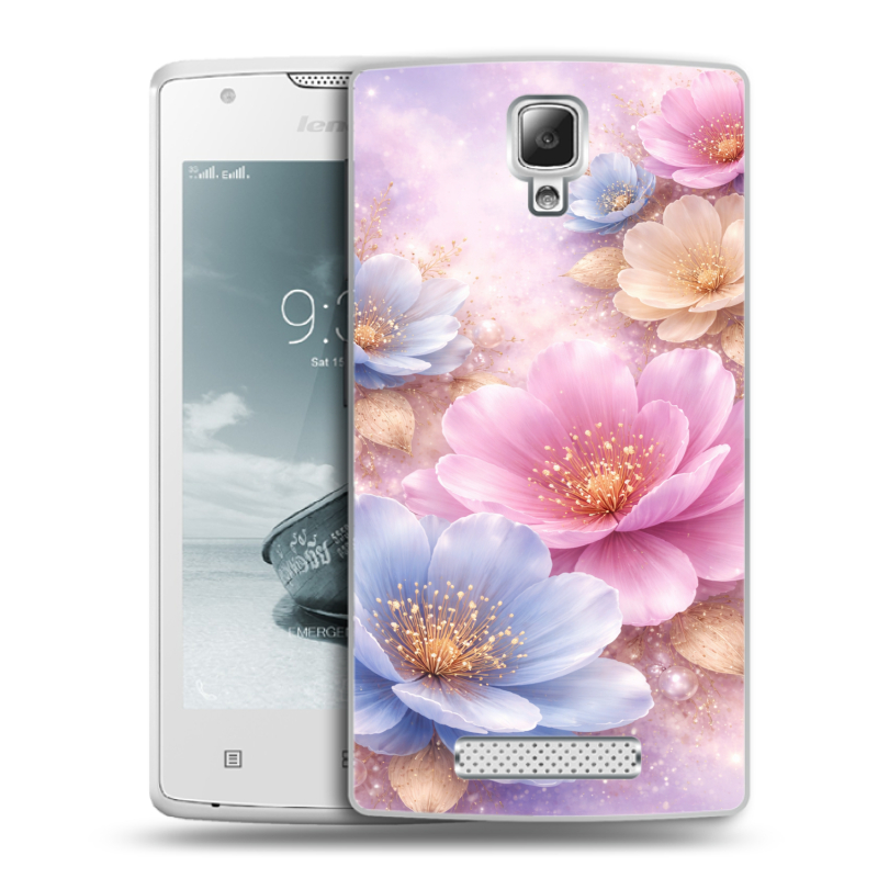 Пластиковый чехол на Lenovo A1000 с принтом женский Пластиковый чехол на Lenovo A1000 с принтом женский