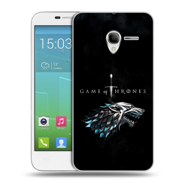 Силиконовый чехол на Alcatel One Touch POP 3 5 с принтом Игра Престолов Game Thrones