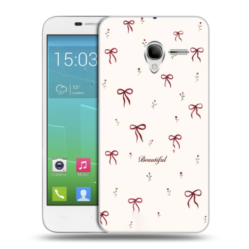 Силиконовый чехол на Alcatel One Touch POP 3 5 с принтом для девочек Силиконовый чехол на Alcatel One Touch POP 3 5 с принтом для девочек