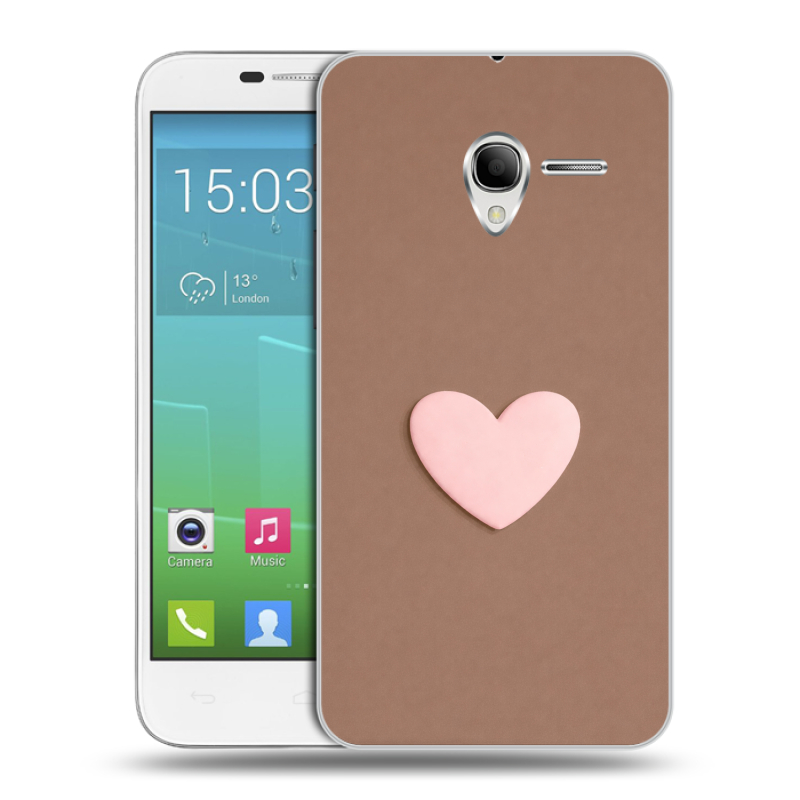 Силиконовый чехол на Alcatel One Touch POP 3 5 с принтом женский Силиконовый чехол на Alcatel One Touch POP 3 5 с принтом женский