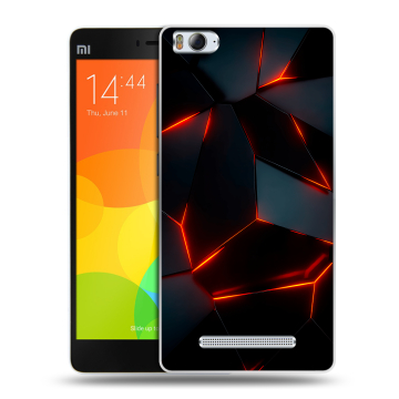 Пластиковый чехол на Xiaomi Mi 4c с принтом Яркие абстракции Пластиковый чехол на Xiaomi Mi 4c с принтом Яркие абстракции