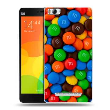 Пластиковый чехол на Xiaomi Mi 4c с принтом Конфеты Пластиковый чехол на Xiaomi Mi 4c с принтом Конфеты
