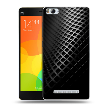 Пластиковый чехол на Xiaomi Mi 4c с принтом Текстура металла Пластиковый чехол на Xiaomi Mi 4c с принтом Текстура металла