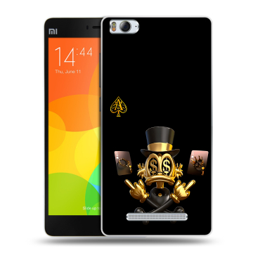 Пластиковый чехол на Xiaomi Mi 4c с принтом Золотой скрудж макдак Пластиковый чехол на Xiaomi Mi 4c с принтом Золотой скрудж макдак
