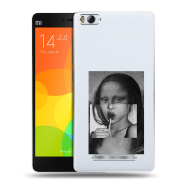 Пластиковый чехол на Xiaomi Mi 4c с принтом Мона Лиза