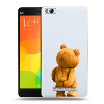 Пластиковый чехол на Xiaomi Mi 4c с принтом Медведь Пластиковый чехол на Xiaomi Mi 4c с принтом Медведь