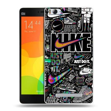 Пластиковый чехол на Xiaomi Mi 4c с принтом Найк