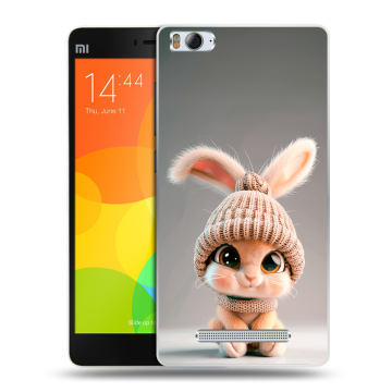 Пластиковый чехол на Xiaomi Mi 4c с принтом Кролик