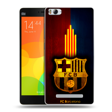 Пластиковый чехол на Xiaomi Mi 4c с принтом Барселона Barcelona Пластиковый чехол на Xiaomi Mi 4c с принтом Барселона Barcelona