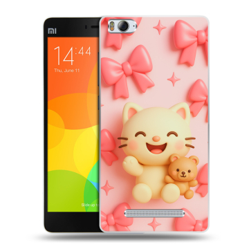 Пластиковый чехол на Xiaomi Mi 4c с принтом для девочек Пластиковый чехол на Xiaomi Mi 4c с принтом для девочек