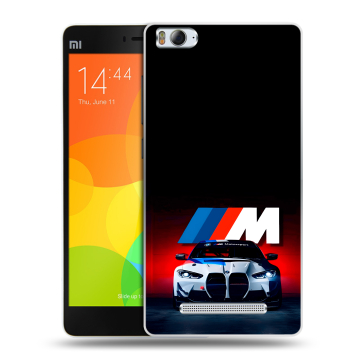 Пластиковый чехол на Xiaomi Mi 4c с принтом БМВ BMW