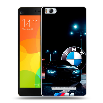 Пластиковый чехол на Xiaomi Mi 4c с принтом БМВ BMW