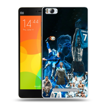 Пластиковый чехол на Xiaomi Mi 4c с принтом Реал Роналдо